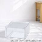 組合せ可能な 透明収納ケース (幅39cm×高さ24cm NS3924-2) 衣類・隙間・リビング・子供用にマルチに活躍 クリアケース 1枚目画像