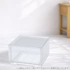 組合せ可能な 透明収納ケース (幅39cm×高さ24cm NS3924-2) 衣類・隙間・リビング・子供用にマルチに活躍 クリアケース 1枚目画像