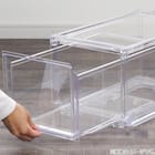 組合せ可能な 透明収納ケース (幅52cm×高さ24cm NS5224-2) 衣類・隙間・リビング・子供用にマルチに活躍 クリアケース 17枚目画像