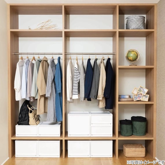 収納ケース フィッツケース奥行40cm(幅30×高さ20cm FC40-3020 ホワイト) 9枚目画像