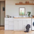 収納ケース フィッツケース奥行40cm(幅30×高さ20cm FC40-3020 ホワイト) 10枚目画像