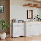 収納ケース フィッツケース奥行40cm(幅30×高さ20cm FC40-3020 ホワイト) 11枚目画像