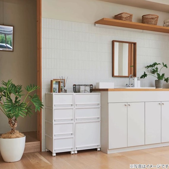 収納ケース フィッツケース奥行40cm(幅30×高さ20cm FC40-3020 ホワイト) 11枚目画像