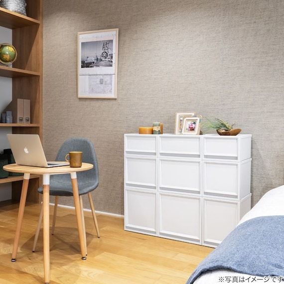 収納ケース フィッツケース奥行40cm(幅30×高さ20cm FC40-3020 ホワイト) 14枚目画像