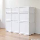 収納ケース フィッツケース奥行40cm(幅30×高さ20cm  FC40-3020 ホワイト) 16枚目画像