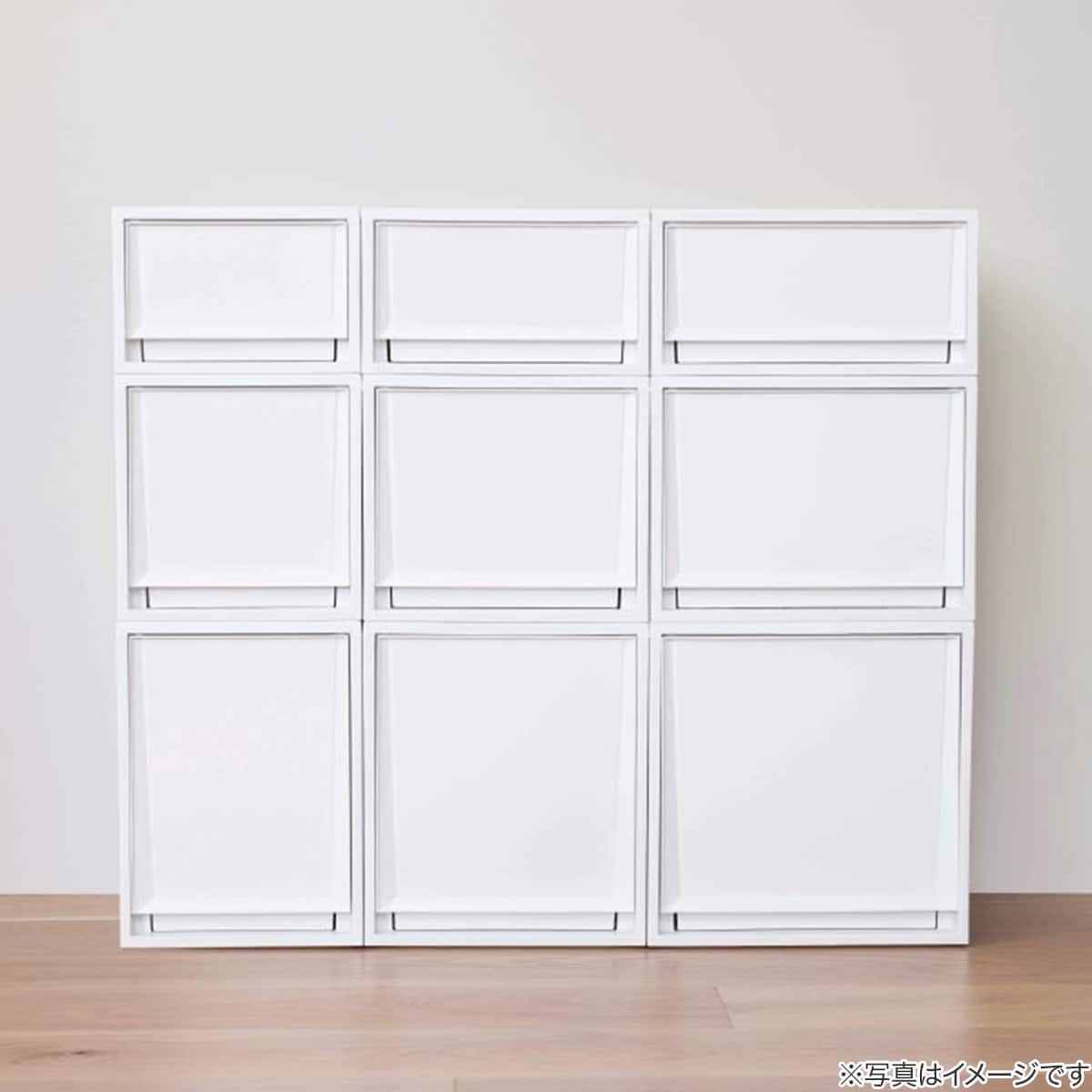 収納ケース フィッツケース奥行40cm(幅30×高さ40cm FC40-3040 ホワイト