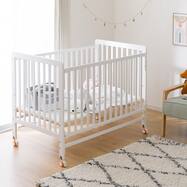 ベビーベッド シンプル