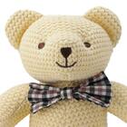 ぬいぐるみ ニットネクタイクマ (YE QT06) 5枚目画像