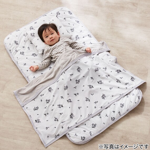 Nクールコットン ベビーまくら 花柄(LA2503) 7枚目画像