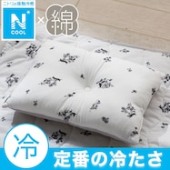 Nクールコットン ベビーまくら 花柄(LA2503)