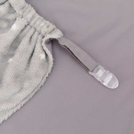 抱っこ紐ブランケット(Nウォーム GY ST01c-g) 11枚目画像