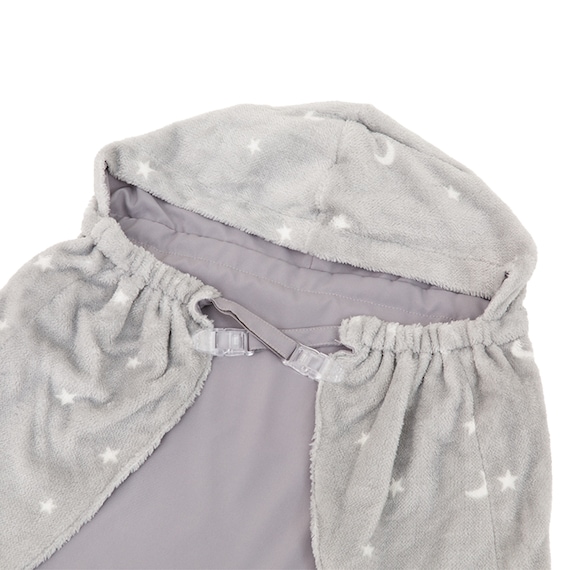 抱っこ紐ブランケット(Nウォーム GY ST01c-g) 13枚目画像