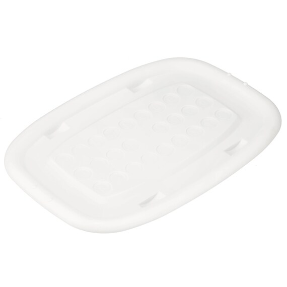 おもちゃにぴったり キャスター付きトイボックス【深型おもちゃ箱】(ベージュ/ホワイト) 10枚目画像