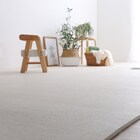 継ぎ目がない PVCロールマット スリムショート(110×200cm) (BE) 1枚目画像