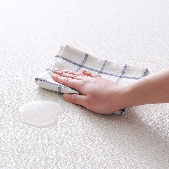 継ぎ目がない PVCロールマット スリムショート(110×200cm) (BE) 9枚目画像