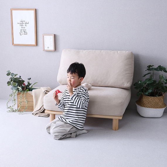 継ぎ目がない PVCロールマット スリムショート(110×200cm) (GY) 2枚目画像