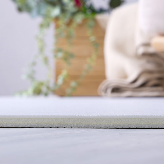 継ぎ目がない PVCロールマット スリムショート(110×200cm) (GY) 9枚目画像