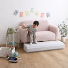 折りたたみ式キッズプレイマット Lサイズ(160×200cm) (GY) 4枚目画像