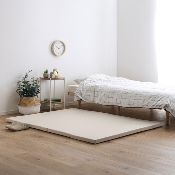 折りたたみ式キッズプレイマット Lサイズ(160×200cm) (BE) 2枚目画像