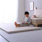 折りたたみ式キッズプレイマット Lサイズ(160×200cm) (BE) 5枚目画像