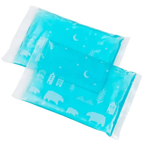 やわらか保冷剤 2個セット(BC25 2P) 2枚目画像