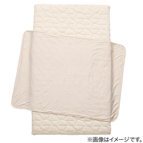 ブランケット オーガニックコットン混(OG2 BE T01) 2枚目画像