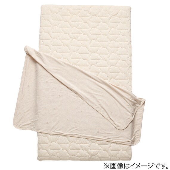 ブランケット オーガニックコットン混(OG2 BE T01) 3枚目画像
