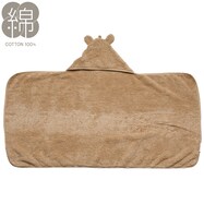 ベビー フード付きバスタオル 60x120cm(SH01)