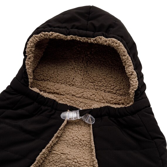 だっこ紐ブランケット(NウォームWSP ブラック) 7枚目画像