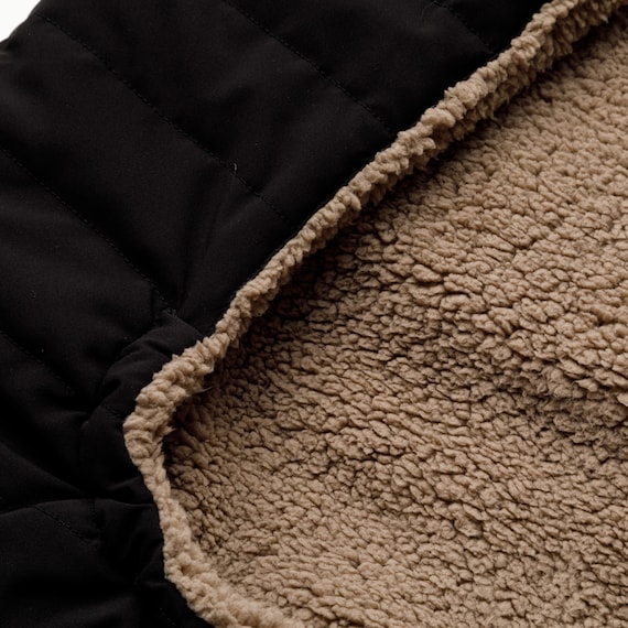 だっこ紐ブランケット(NウォームWSP ブラック) 9枚目画像