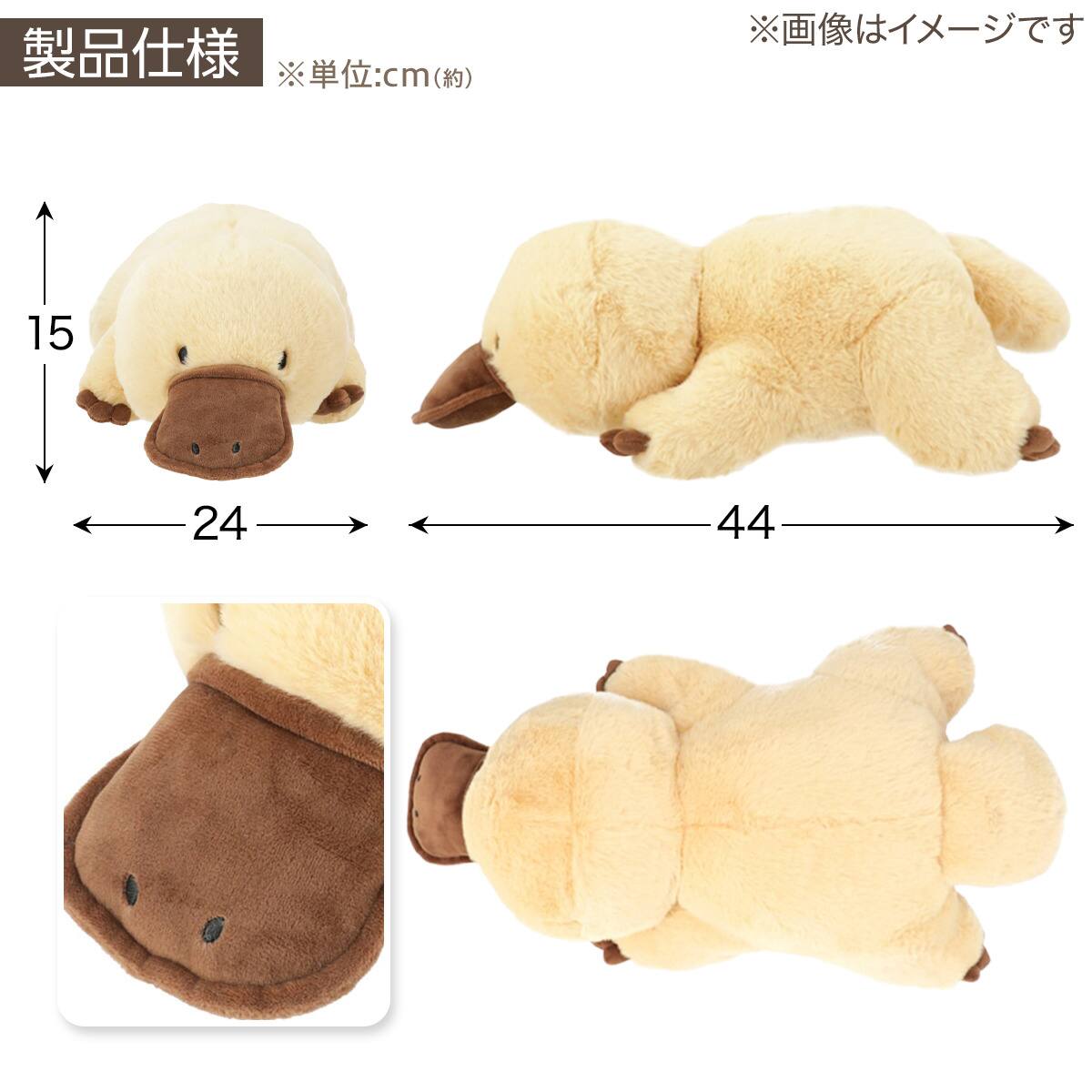 ぬいぐるみ カモノハシ S(BI25 44cm) | ニトリネット【公式】 家具