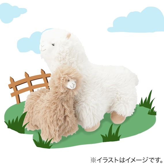 ぬいぐるみ アルパカ L(BI25) 13枚目画像