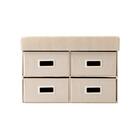 引出付き収納(4マス) 6枚目画像