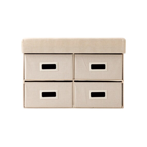 引出付き収納(4マス) 6枚目画像