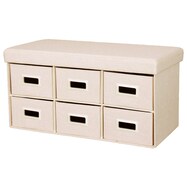 引出付き収納(6マス)