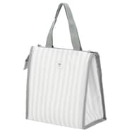ストライプ保冷トートバッグ