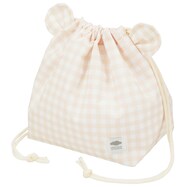 クマシルエット巾着