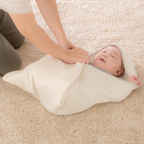 やわらか アフガン(おくるみ) (WH MA01) 3枚目画像