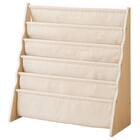 絵本ラック5段ミア(ナチュラル) 1枚目画像