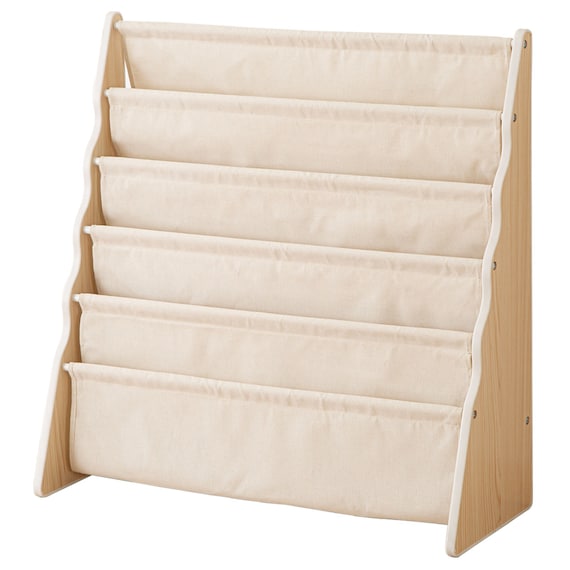 絵本ラック5段ミア(ナチュラル) 1枚目画像