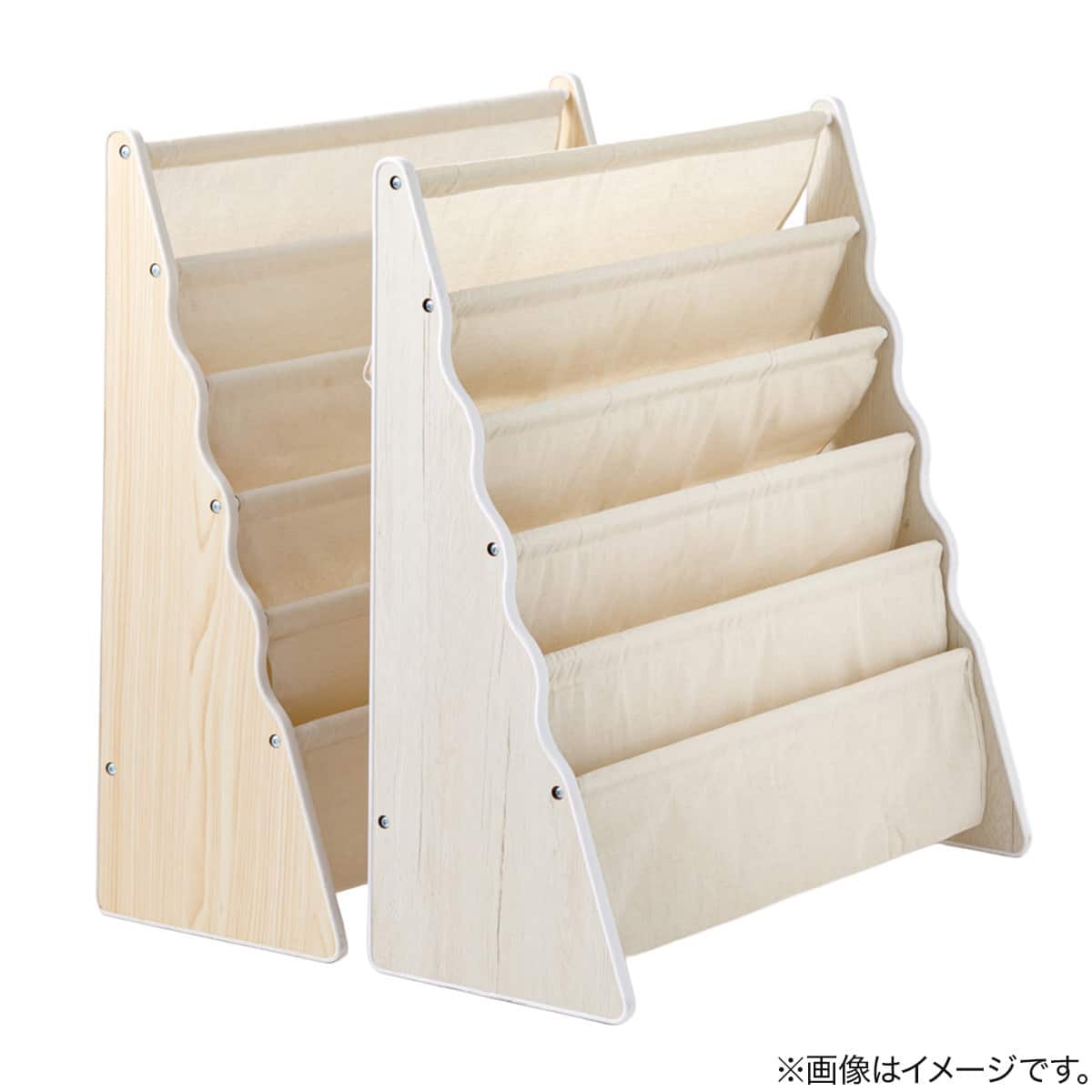 絵本ラック5段ミア(ナチュラル) | ニトリネット【公式】 家具