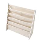 絵本ラック5段ミア(ホワイトウォッシュ) 10枚目画像