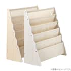 絵本ラック5段ミア(ホワイトウォッシュ) 12枚目画像