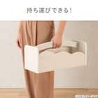 持ち運びできる絵本ラックミア(ホワイトウォッシュ) 5枚目画像