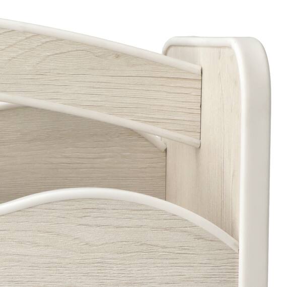 持ち運びできる絵本ラックミア(ホワイトウォッシュ) 12枚目画像