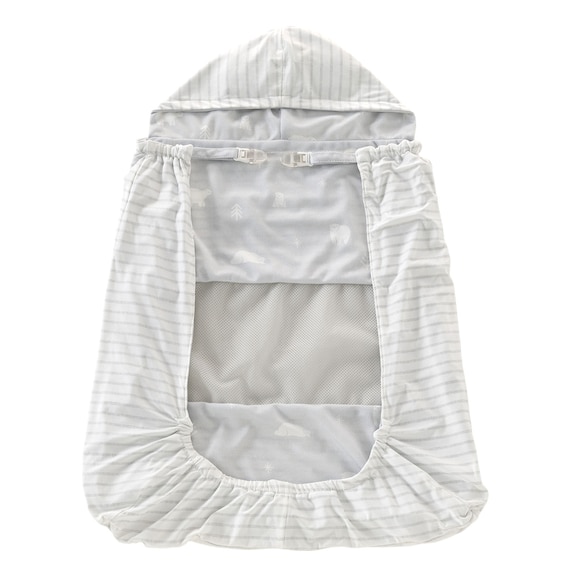 Nクール極冷 だっこ紐ケープ(SK26HDF) 5枚目画像