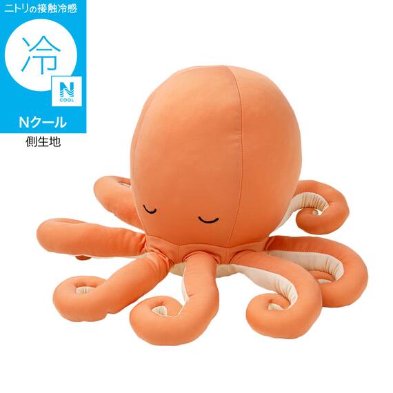 Nクール ぬいぐるみ タコ S(BK26) 1枚目画像