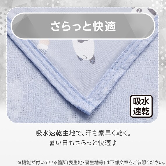 ベビータオルケット(Nクール極冷 PN2602) 5枚目画像