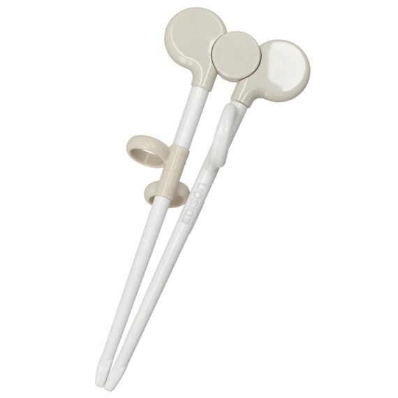 エジソンのお箸 右手用 2歳(ベージュ) 1枚目画像