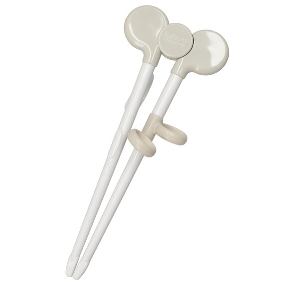 エジソンのお箸 右手用 2歳(ベージュ) 2枚目画像